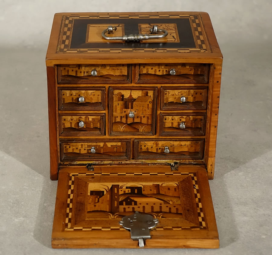 Petit cabinet Souabe Augsbourg Tyrol